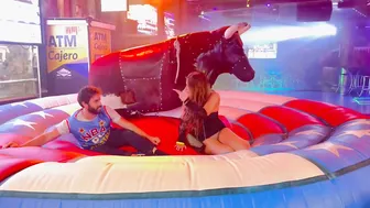 Mechanical bull riding May 13th 2024 in Benidorm made in Spain ♥️♥️♥️♥️♥️♥️ #8