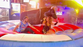 Mechanical bull riding May 13th 2024 in Benidorm made in Spain ♥️♥️♥️♥️♥️♥️ #9