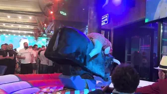 Mechanical bull riding 16th April 2024 in Benidorm ♥️♥️♥️♥️ #3