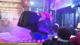 Mechanical bull riding 16th April 2024 in Benidorm ♥️♥️♥️♥️ #5