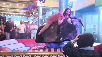 Mechanical bull riding 16th April 2024 in Benidorm ♥️♥️♥️♥️ #6