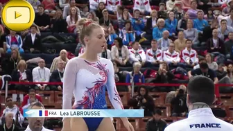 [SuperSlowMotion] Top 5 Women Trampoline slow-motion jumps Saint Petersburg 2018 #3