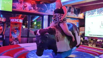 Mechanical bull in Benidorm March 4th 2024 made in Spain ♥️♥️♥️♥️ #1