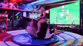 Mechanical bull in Benidorm March 4th 2024 made in Spain ♥️♥️♥️♥️ #4