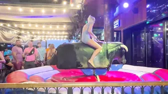 Mechanical bull riding May 26th 2024 made in Spain you must watch it #6