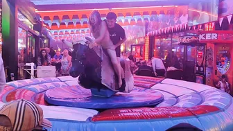 Mechanical bull riding December 4th in Asaba #7