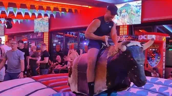 mechanical bull riding November 2nd 2023 made in Spain ????♉