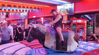 mechanical bull riding November 2nd 2023 made in Spain ♥️♥️♉ #3