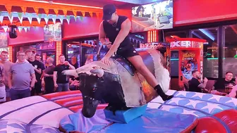 mechanical bull riding November 2nd 2023 made in Spain ♥️♥️♉ #4