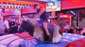 mechanical bull riding November 2nd 2023 made in Spain ♥️♥️♉ #5