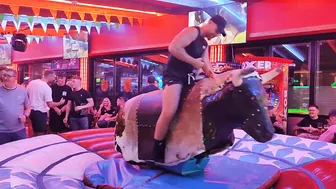 mechanical bull riding November 2nd 2023 made in Spain ♥️♥️♉ #6