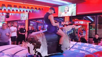 mechanical bull riding November 2nd 2023 made in Spain ♥️♥️♉ #8