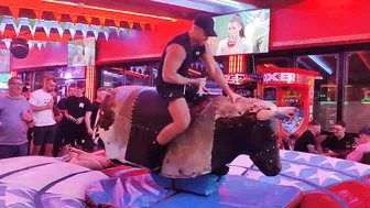 mechanical bull riding November 2nd 2023 made in Spain ♥️♥️♉ #9