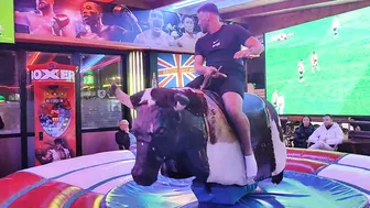 Mechanical bull riding February 27th 2024 in Benidorm #8