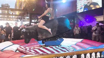 Mechanical bull riding May 10th 2024 made in ♥️♥️ #7