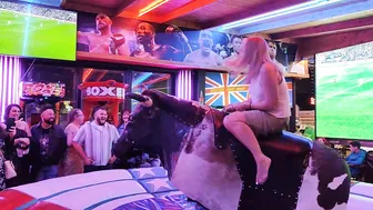 Mechanical bull riding February 22nd 2024 in Benidorm ♥️♥️♥️♥️♥️♥️ #8