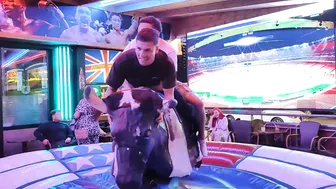 Mechanical bull riding / midnight party in Benidorm ♥️♥️♥️♥️♥️♥️ #2