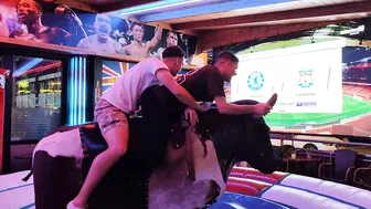 Mechanical bull riding / midnight party in Benidorm ♥️♥️♥️♥️♥️♥️ #4