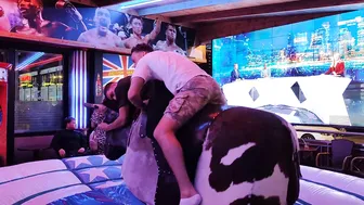 Mechanical bull riding / midnight party in Benidorm ♥️♥️♥️♥️♥️♥️ #5