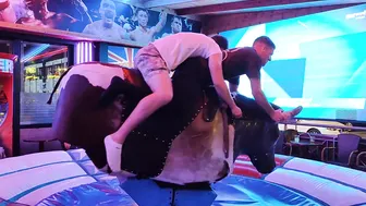 Mechanical bull riding / midnight party in Benidorm ♥️♥️♥️♥️♥️♥️ #7