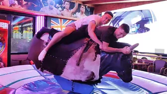 Mechanical bull riding / midnight party in Benidorm ♥️♥️♥️♥️♥️♥️ #8