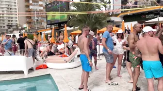 Pool party in Benidorm ♥️♥️best place for party hotel marina resort Benidorm #4