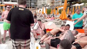 Pool party in Benidorm ♥️♥️best place for party hotel marina resort Benidorm #8