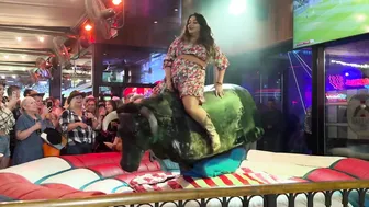 Mechanical bull riding April 26th 2024 in Spain ♥️♥️♥️♥️ #6