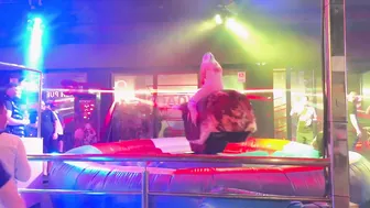 Mechanical bull riding May 23rd 2024 in Benidorm Spain ♥️♥️♥️♥️♥️♥️ #6