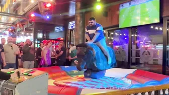 Mechanical bull riding Made is Spain May 16th 2024 ♥️♥️♥️♥️♥️♥️ #7