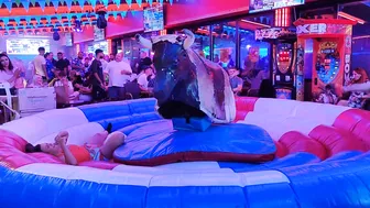 watch out this nice latest mechanical bull riding October 15th 2023 ♥️♥️♉ #5