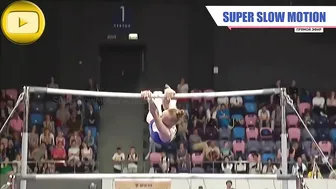 [SuperSlowMotion] Top 6 Women Uneven Bars Russia Cup 2022 #2