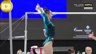 [SuperSlowMotion] Top 6 Women Uneven Bars Russia Cup 2022 #4