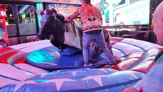 mechanical bull in Benidorm April 5th 2024 in Benidorm #10