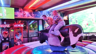 mechanical bull in Benidorm April 5th 2024 in Benidorm #4