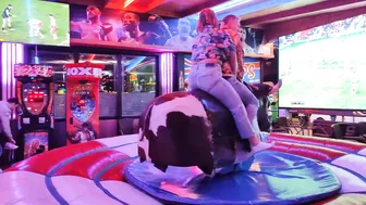 mechanical bull in Benidorm April 5th 2024 in Benidorm #5