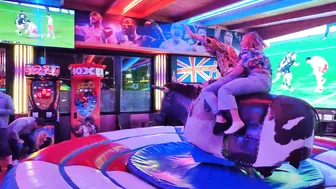 mechanical bull in Benidorm April 5th 2024 in Benidorm #6