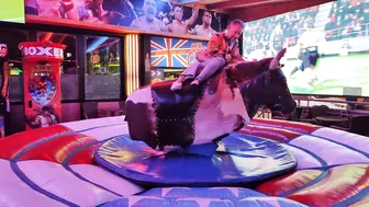 mechanical bull in Benidorm April 5th 2024 in Benidorm #9