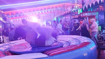 Mechanical bull riding December 18th 2023 in benidorm ♉ #10