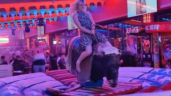 Excellent mechanical bull riding December 4th 2023 #1