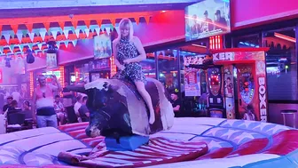 Excellent mechanical bull riding December 4th 2023 #2