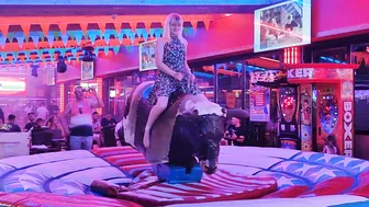 Excellent mechanical bull riding December 4th 2023 #4