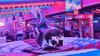 Excellent mechanical bull riding December 4th 2023 #5