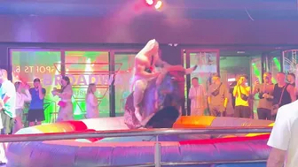 Latest mechanical bull riding May 20th 2024 in Benidorm Spain ♥️♥️ #7