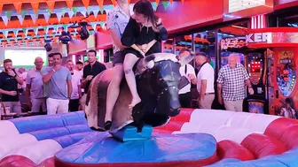 excellent mechanical bull riding December 11th 2023♥️♥️♥️♥️♥️♥️ #10