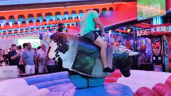 excellent mechanical bull riding December 11th 2023♥️♥️♥️♥️♥️♥️ #2