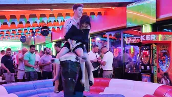 excellent mechanical bull riding December 11th 2023♥️♥️♥️♥️♥️♥️ #7