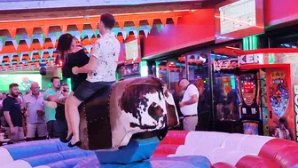 excellent mechanical bull riding December 11th 2023♥️♥️♥️♥️♥️♥️ #9