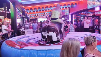 excellent mechanical bull riding December 12th 2023 ♥️♥️♉ #4