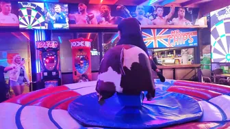 Mechanical bull riding March 5th 2024 in Benidorm ♥️♥️♥️♥️♥️♥️ #3